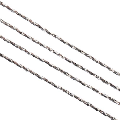 Stainless Steel Oval Chain 1mm Link