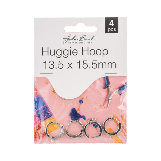 Must Have Findings - Huggie Hoop Silver 4pcs
