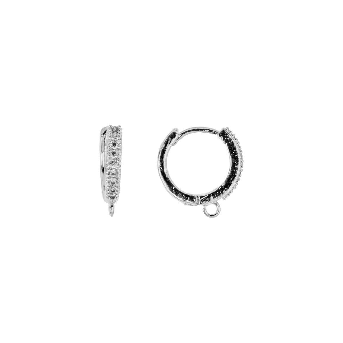 Must Have Findings - Huggie Hoop Silver 4pcs