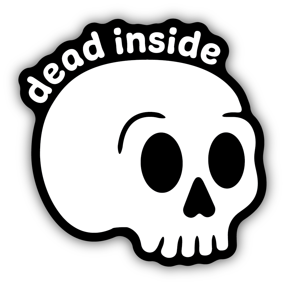 Dead Inside Sticker