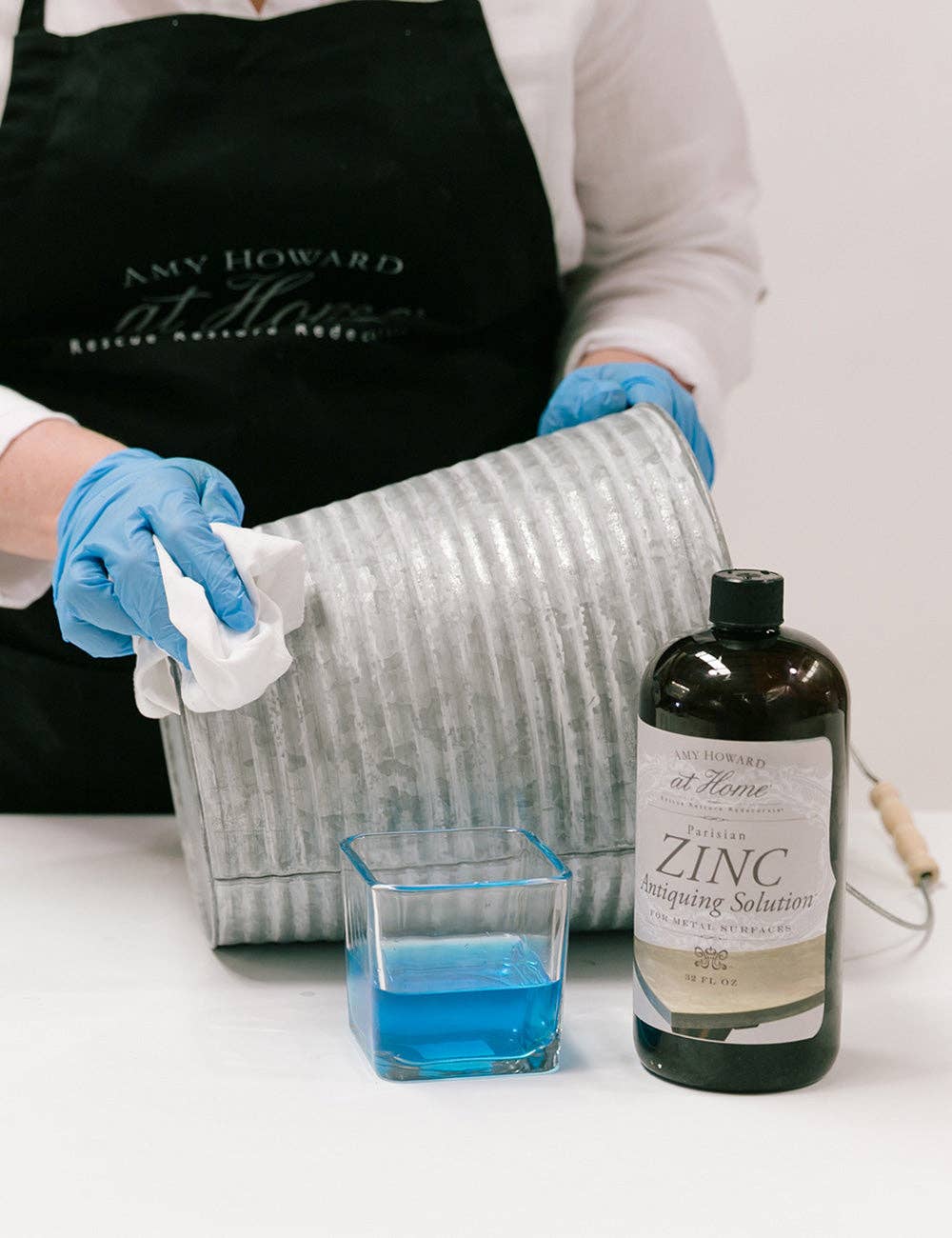 Amy Howard at Home : Zinc Antiquing Solution