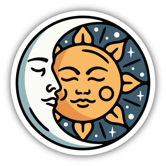 Sun & Moon Sticker