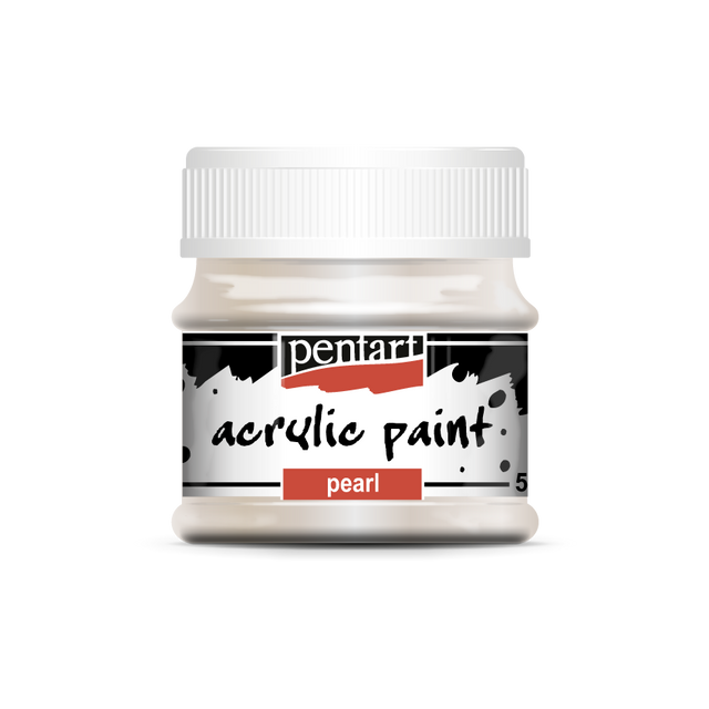 Pentart : Acrylic Paint Pearl - Colour Variety 50ml