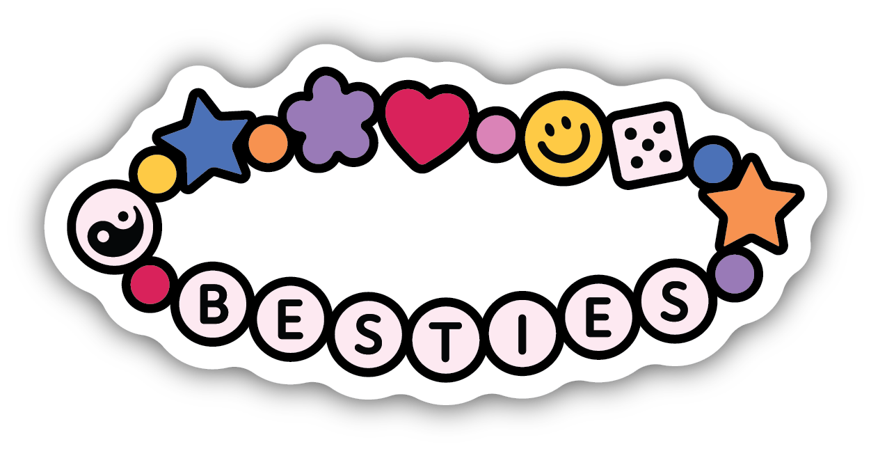 Besties Bracelet Sticker