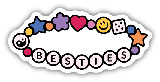 Besties Bracelet Sticker