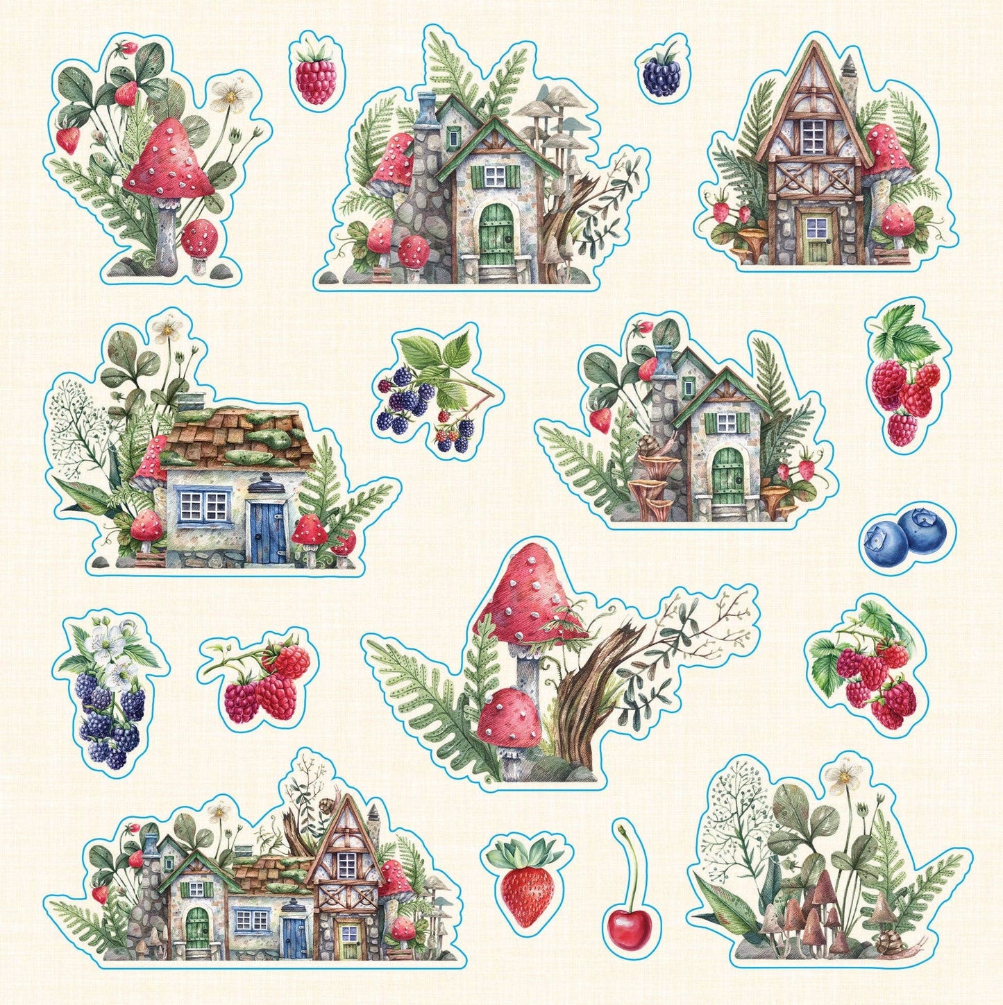 Peter Pauper Press - Faerie Kingdom Sticker Book