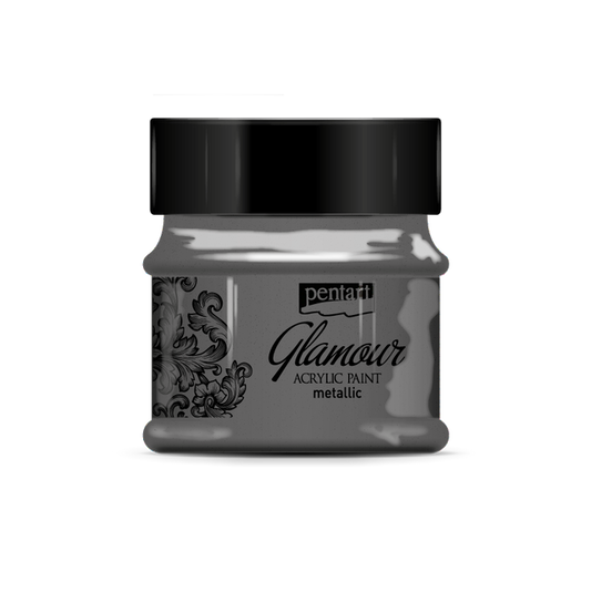 Pentart : Glamour Metallic Acrylic Paint - Colour Variety 50ml