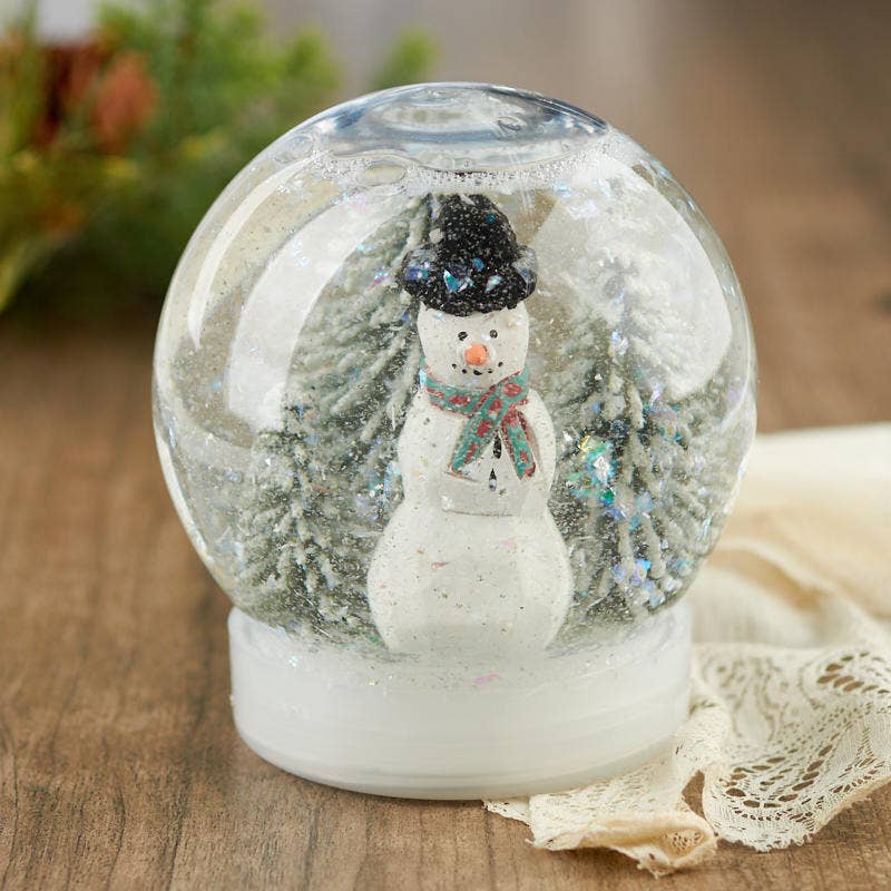 Factory Direct Craft - Clear Acrylic Snow Globe Jar - 4 inch diameter