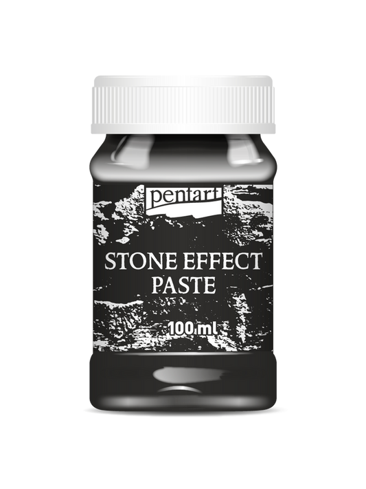 Pentart - Stone Effect Texture Paste - Anthracite 100ml