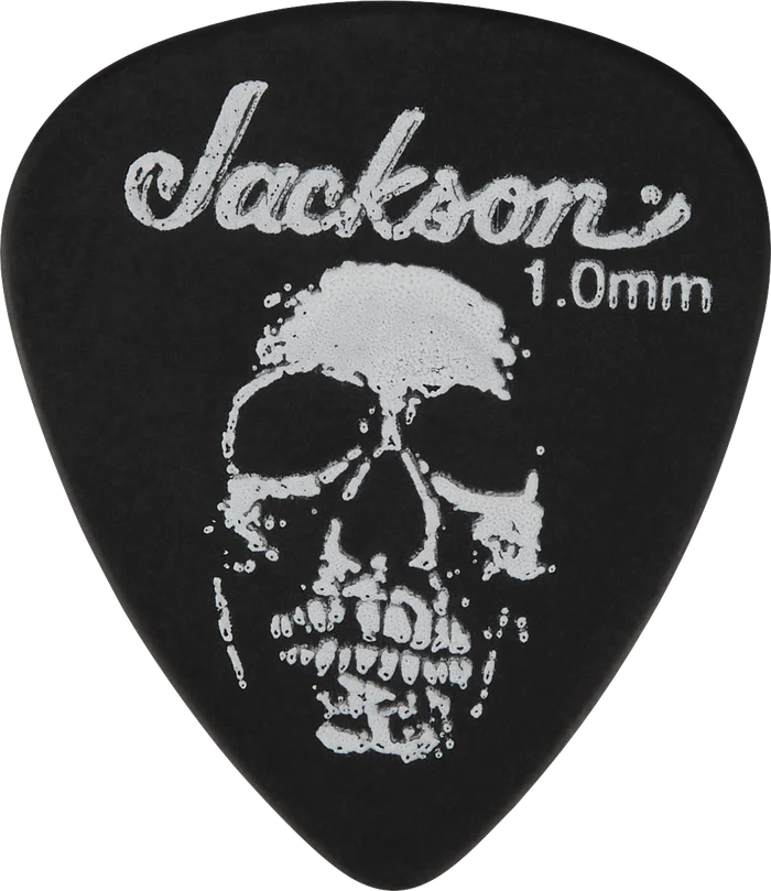 Jackson 451 skull picks black heavy 1mm 298-7451-900