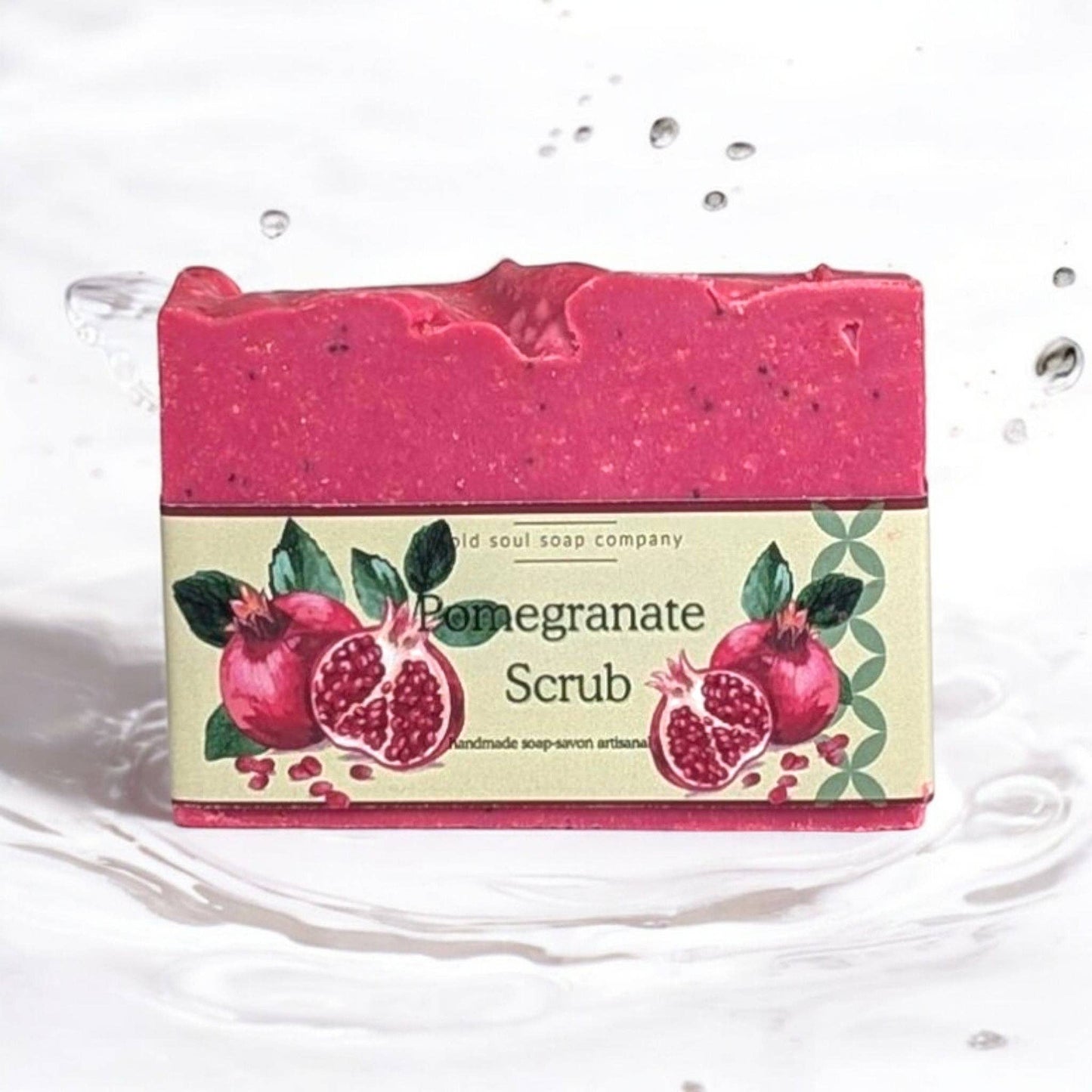 Old Soul Soap Company : Pomegranate Scrub (Fragrance) Soap