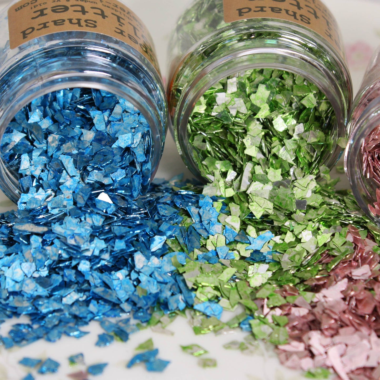 Meyer Imports : Pastel Shards Set of 3 - 3oz of Glitters