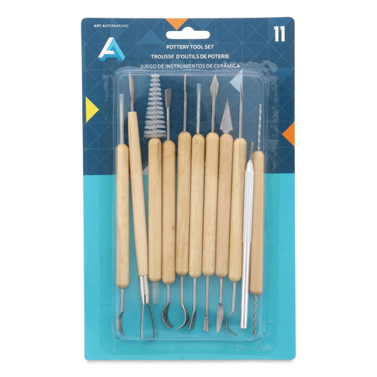 Art Alternatives Pottery Tools Set of 11