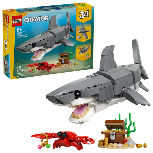 Lego Creators : Fierce Shark with a Treasure Chest