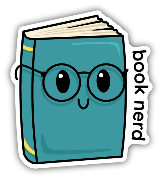 Book Nerd Sticker