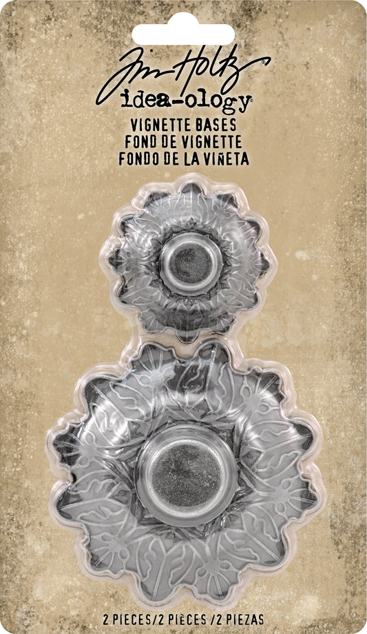 Tim Holtz Idea-Ology Vignette Bases 2 pc.