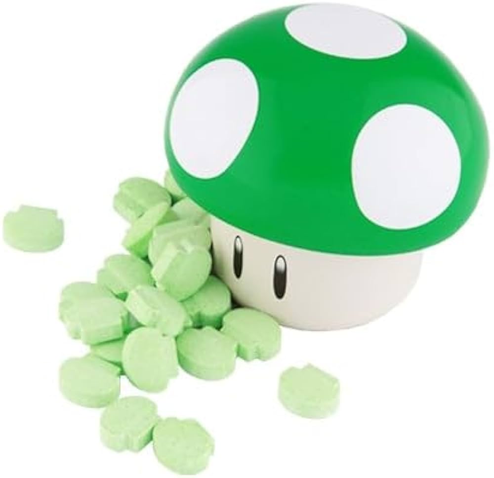 Super Mario Mushroom Candy Tin