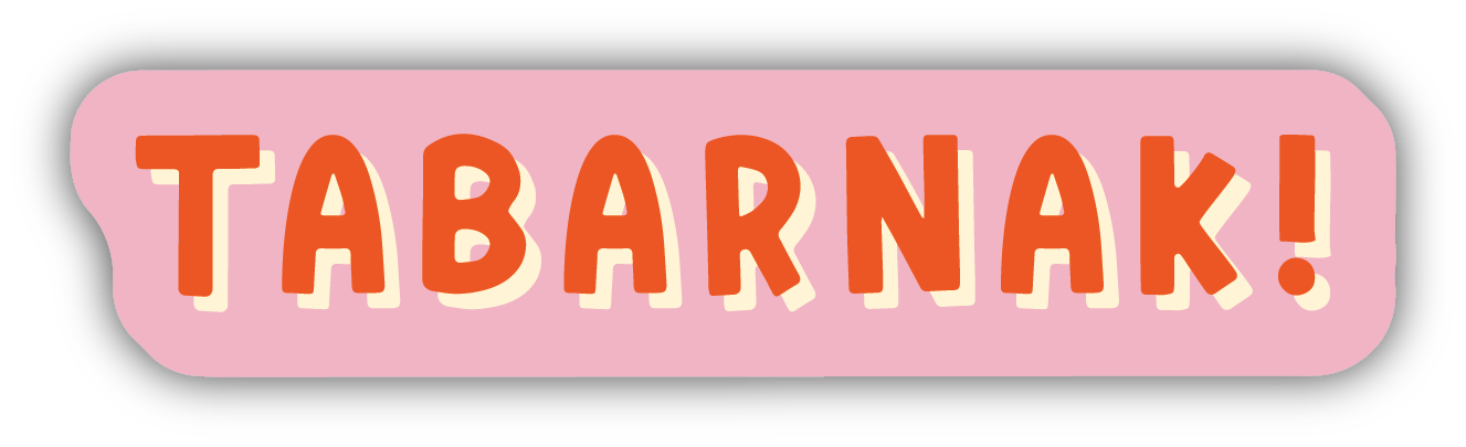 Tabarnak! Sticker