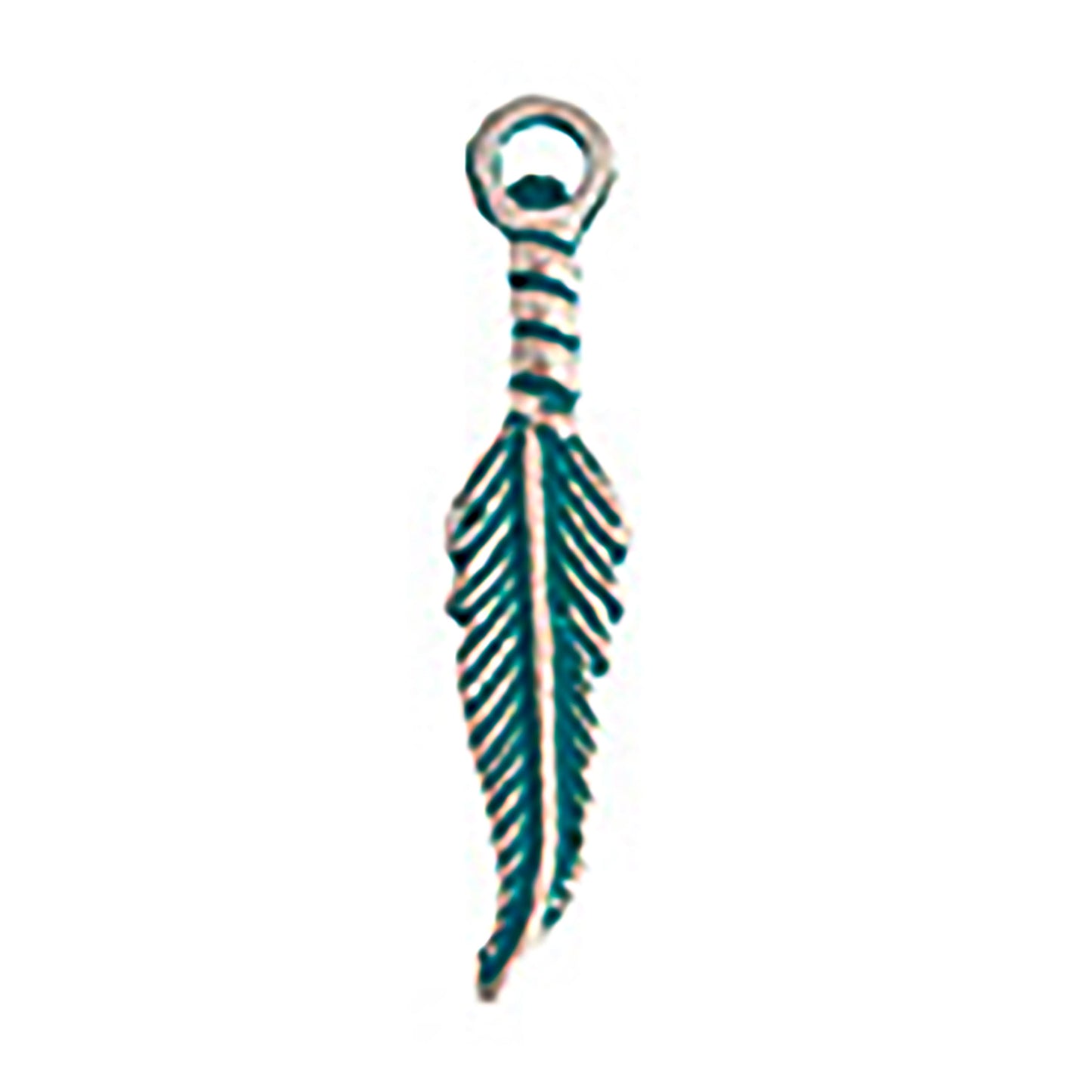 Pendant Feather - 28mm / 10pack