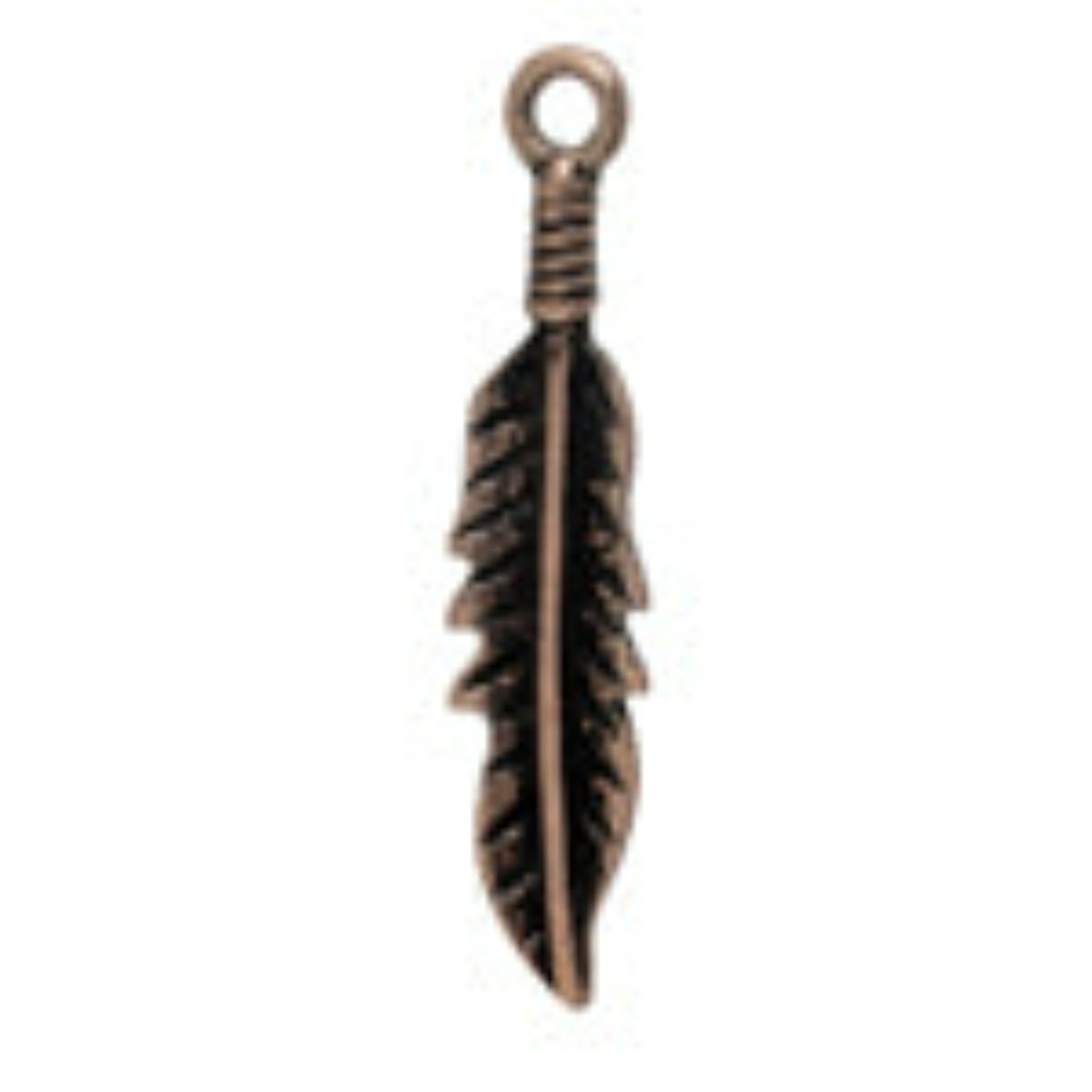 Pendant Feather - 28mm / 10pack