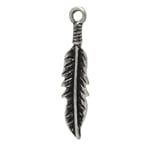Feather Pendant 26x6mm