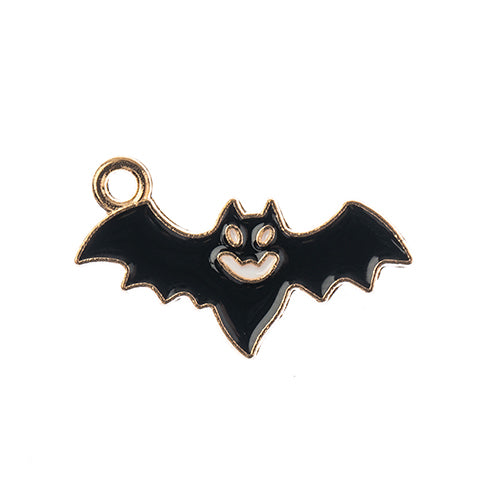 Sweet & Petite Halloween Charm - Bat 10pcs