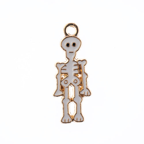 Sweet & Petite Halloween Charm - Skeleton 10pcs