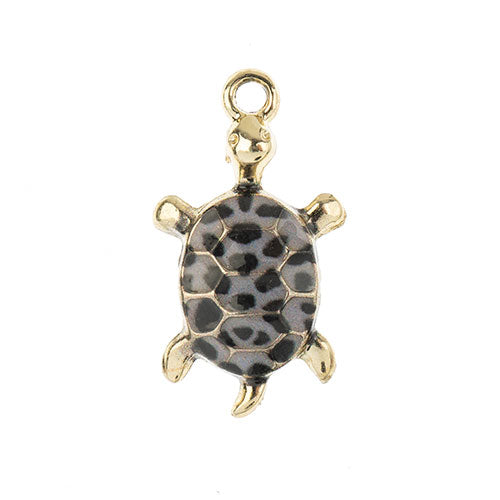 Sweet & Petite Charms - Turtle Black  5pcs (Copy)