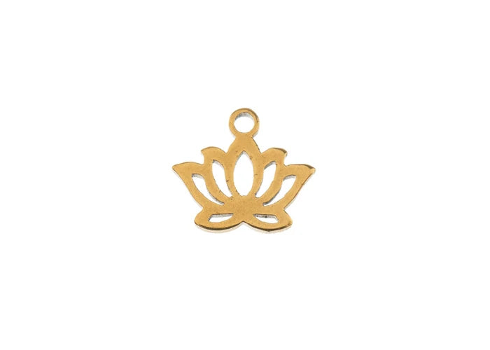 Sweet & Petite Charms - Lotus Flower