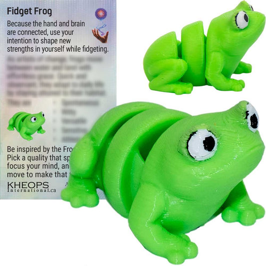3D Printed Fidget Spirit Animal Frog