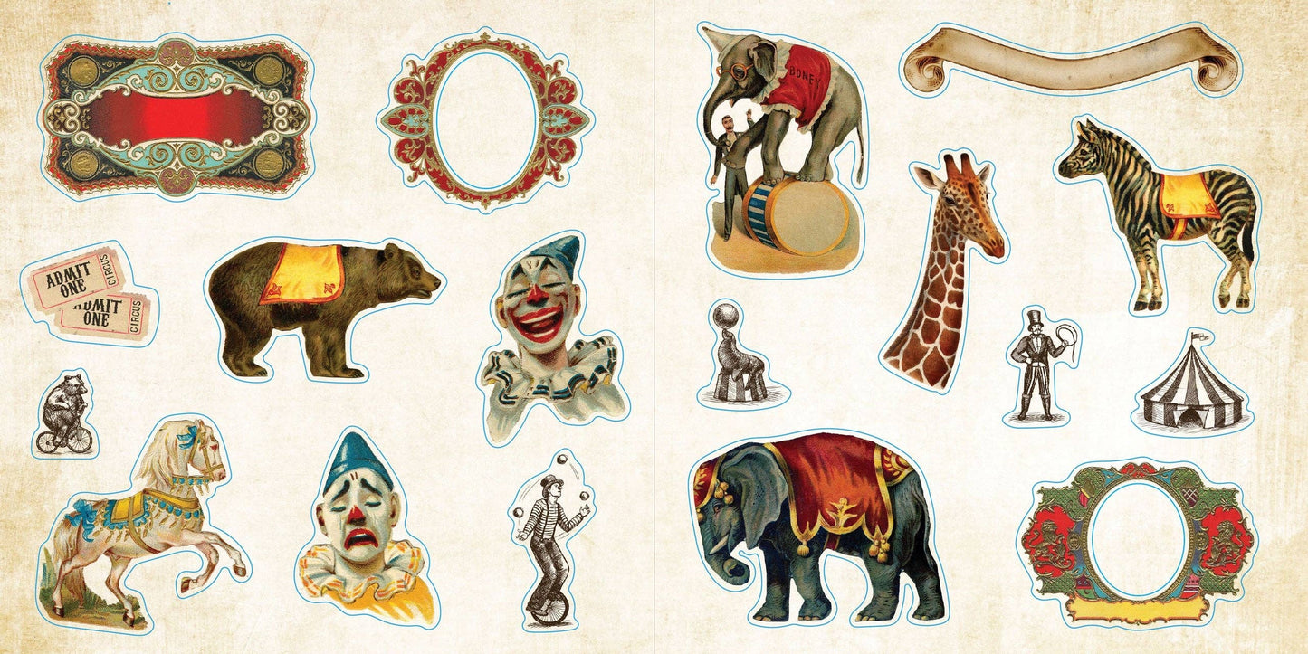 Peter Pauper Press - Loads of Ephemera Sticker Book (580 stickers)