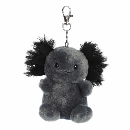Palm Pal Onyx Axolotl Clip On