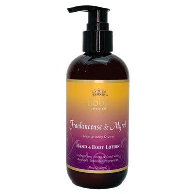 Abba Jerusalem ~ Frankincense and Myrrh Hand & Body Lotion