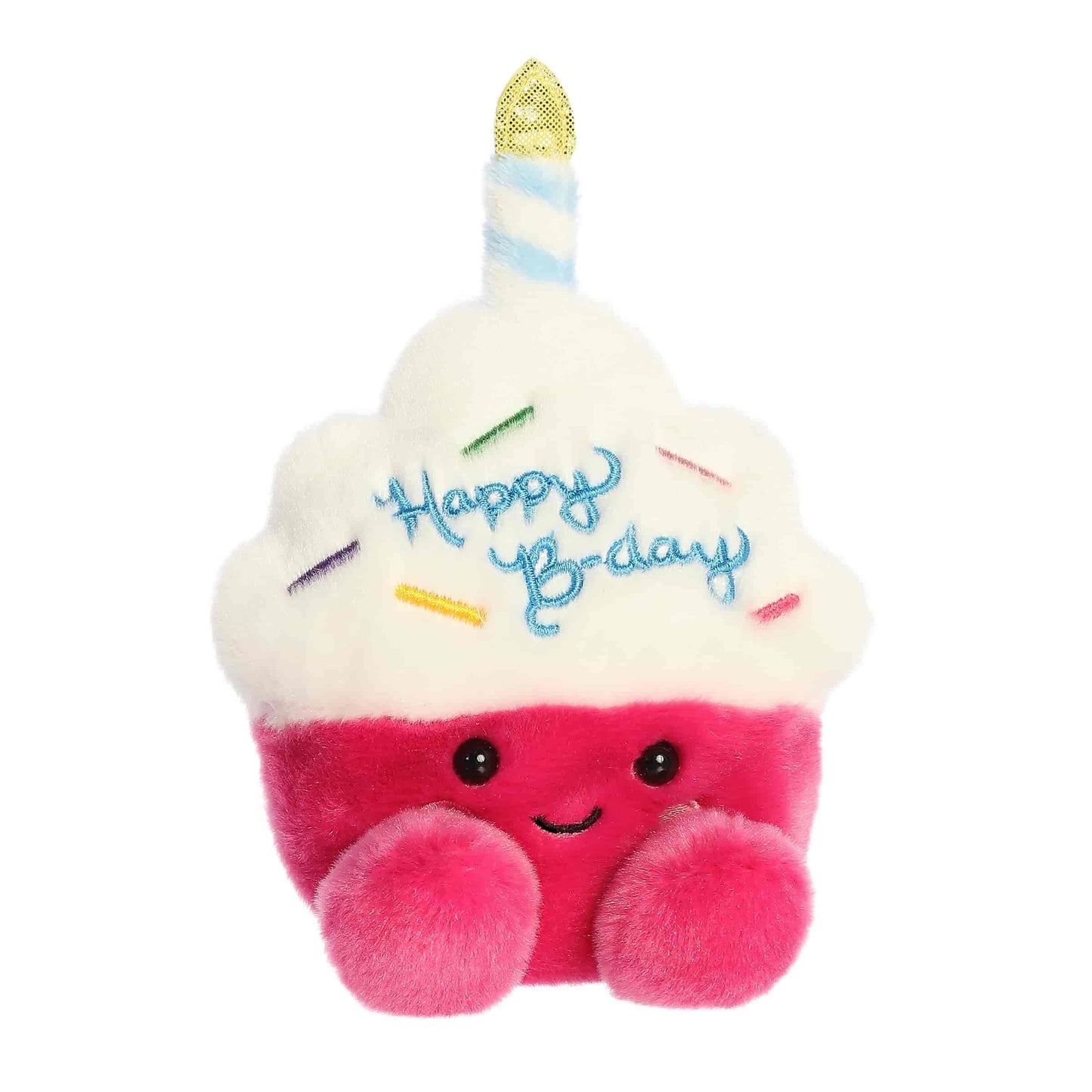 Palm Pals Sparkle Birthday Cupcake 5"
