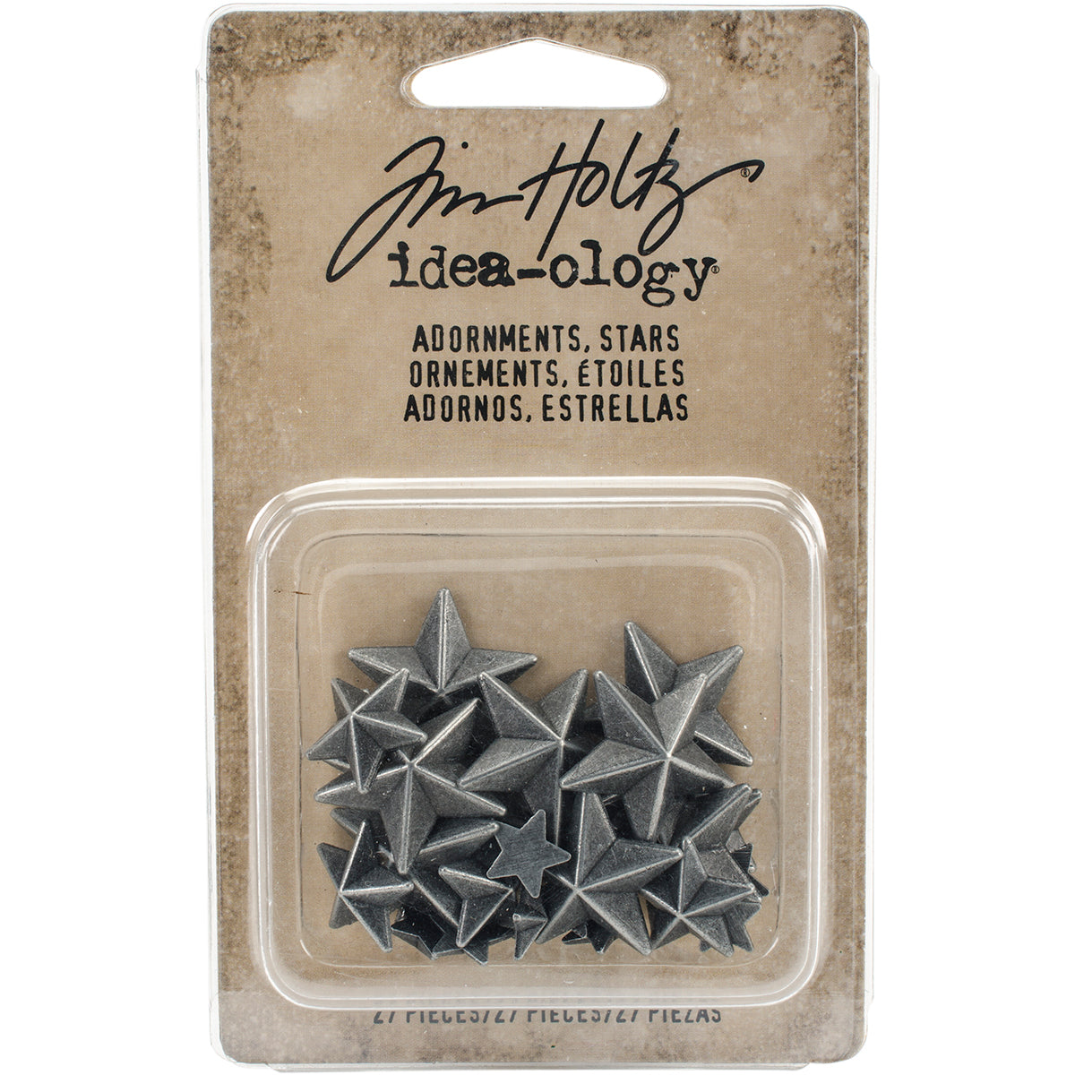 Tim Holtz Adornments Stars