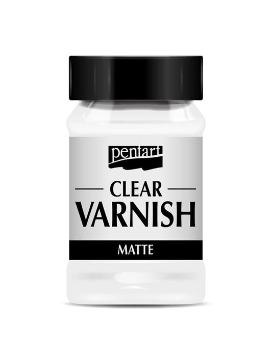 Pentart : Clear Varnish Solvent-based Matte 100 ml