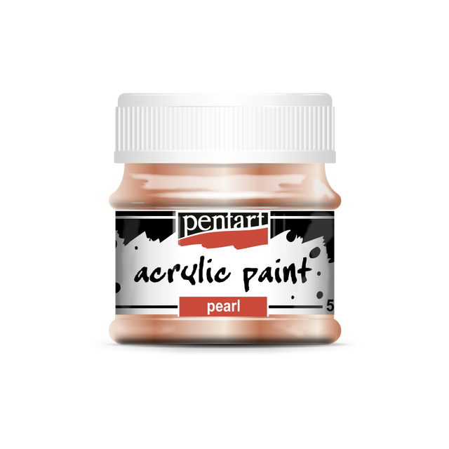 Pentart : Acrylic Paint Pearl - Colour Variety 50ml