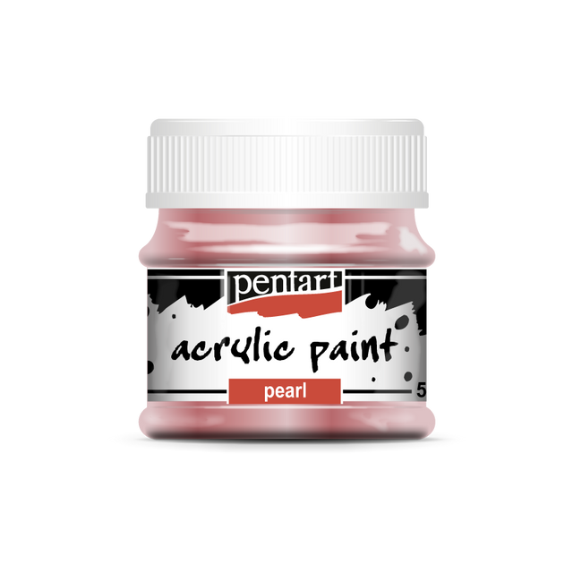 Pentart : Acrylic Paint Pearl - Colour Variety 50ml