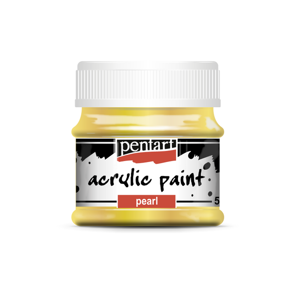 Pentart : Acrylic Paint Pearl - Colour Variety 50ml