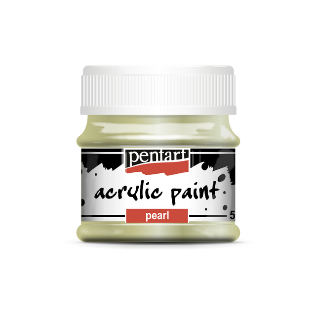 Pentart : Acrylic Paint Pearl - Colour Variety 50ml