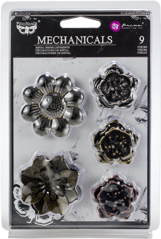 Mechanicals - Flowers : 9 pack