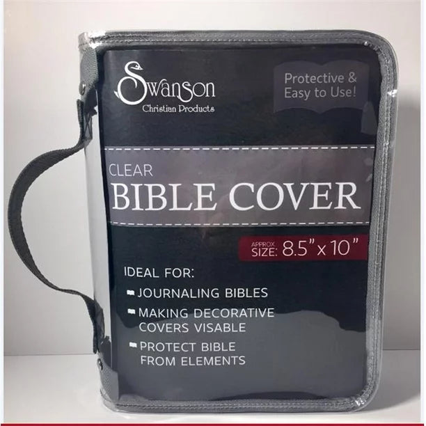 Sawnson Bible Cover - Clear