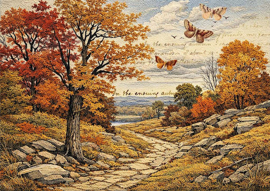 Decoupage Queen - Ellen J Goods, The Golden Shore A4 & A3 Rice Paper