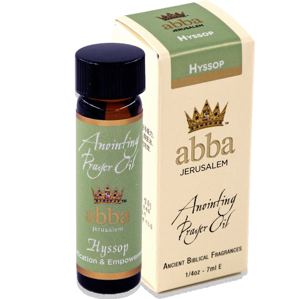 Abba Jerusalem ~ Hyssop Anointing Oil & Lotion