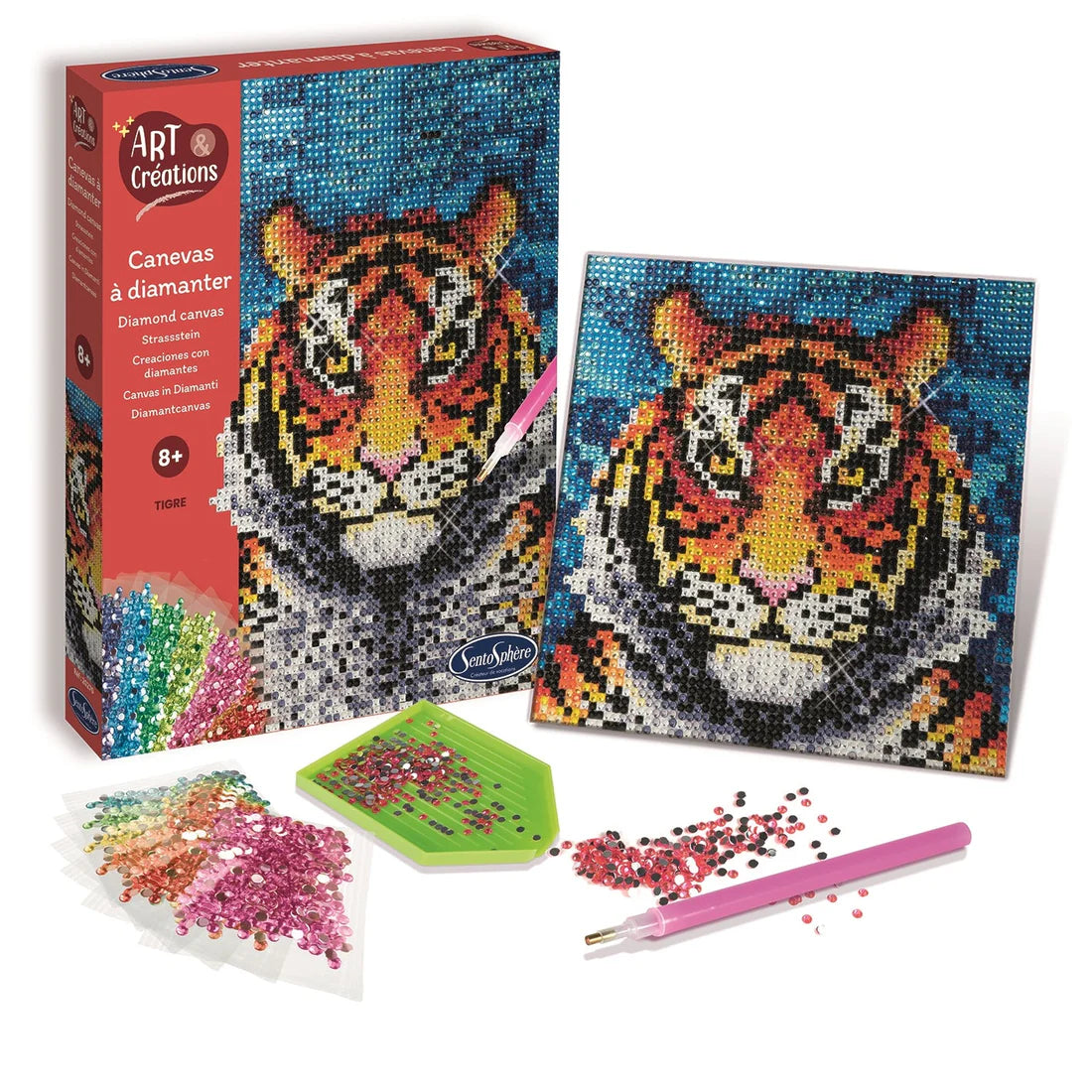 Diamond Canvas - Tiger