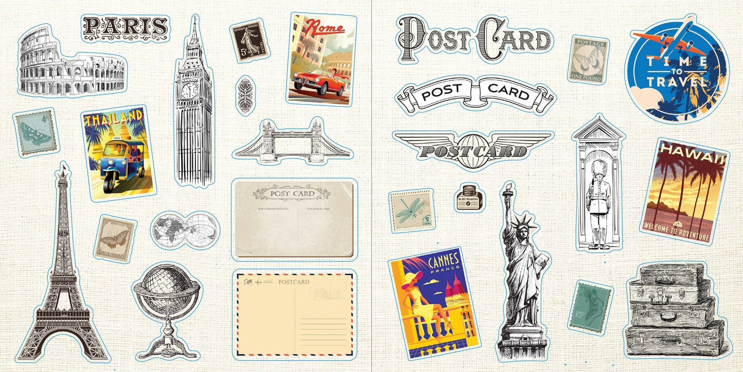 Peter Pauper Press - Loads of Ephemera Sticker Book (580 stickers)