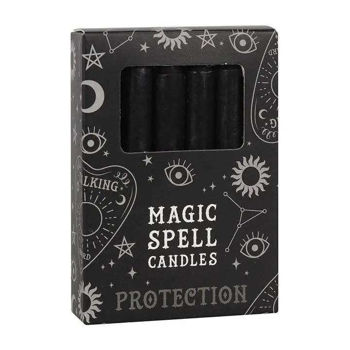 Arômes & Évasions : Ritual Candle - Magic Spell - Black for Protection