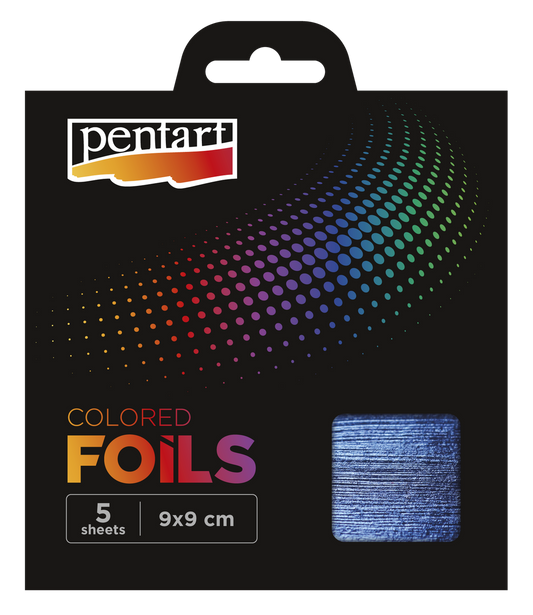 Pentart - Coloured Craft Decor Foil Sheets Colour Variety