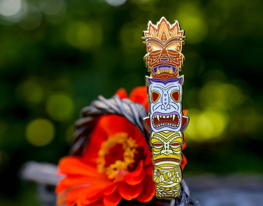 The Pickety Witch - Monsters Tiki Totems - Summerween Enamel Pins
