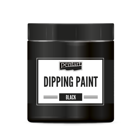 Pentart Dipping Paint Black 250 ml